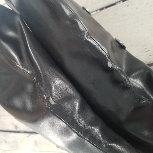 Mia 2 Black Knee High Boots10M - Picture 7 of 8